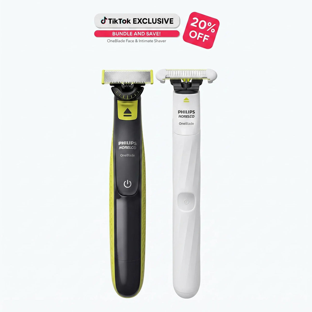 OneBlade 360 Facial Grooming and Intimate Groomer Bundle