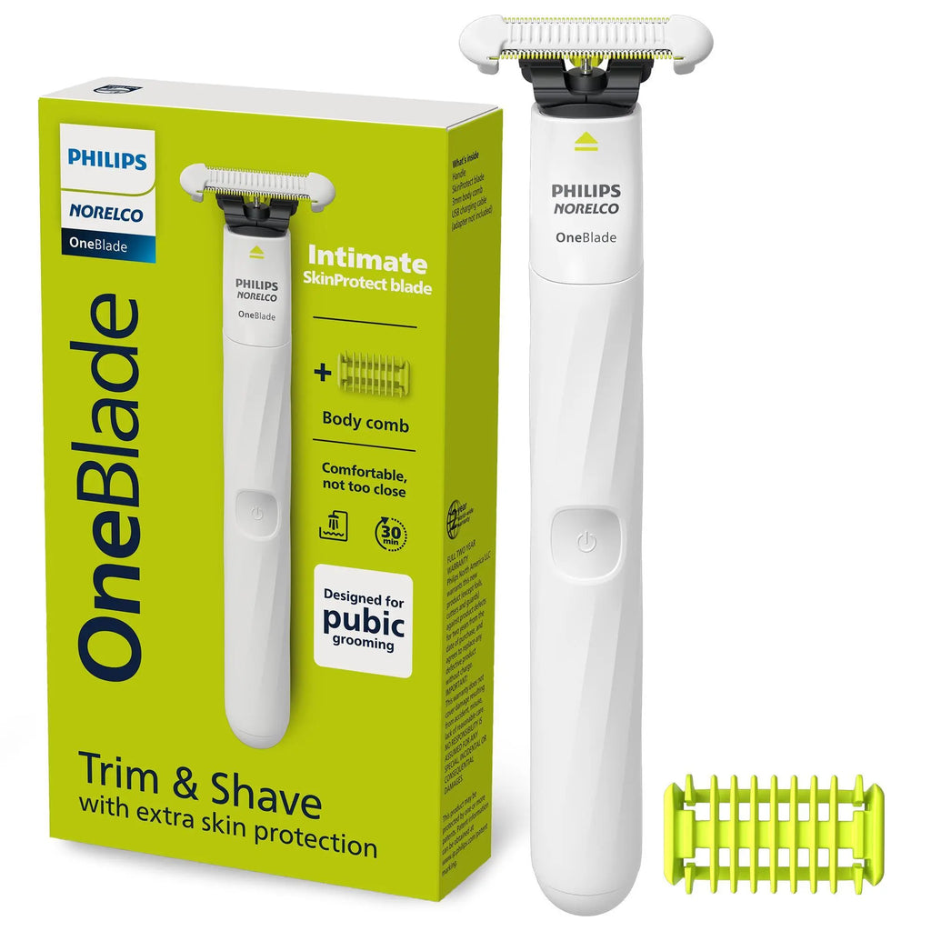OneBlade 360 Facial Grooming and Intimate Groomer Bundle