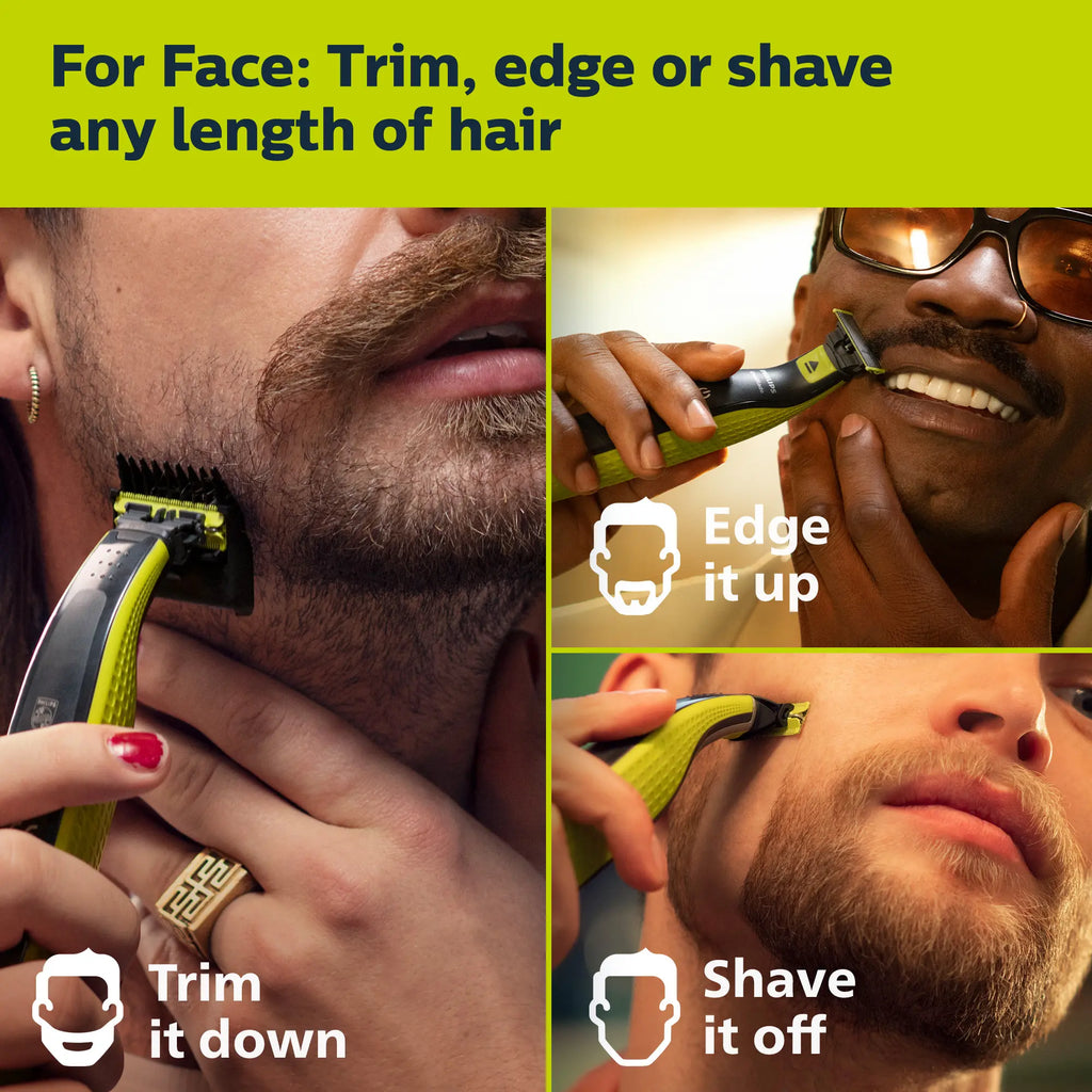 OneBlade 360 Facial Grooming and Intimate Groomer Bundle