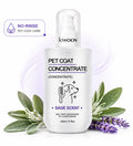 Stop Bathing Your Pet so Often – Waterless Concentrated Dog Grooming Spray with Silk Protein & Keratin, No-Rinse Coat Conditioner That Refreshes Fur, Softens Coat and Helps Eliminate Odors, Makes 67.6 Fl Oz